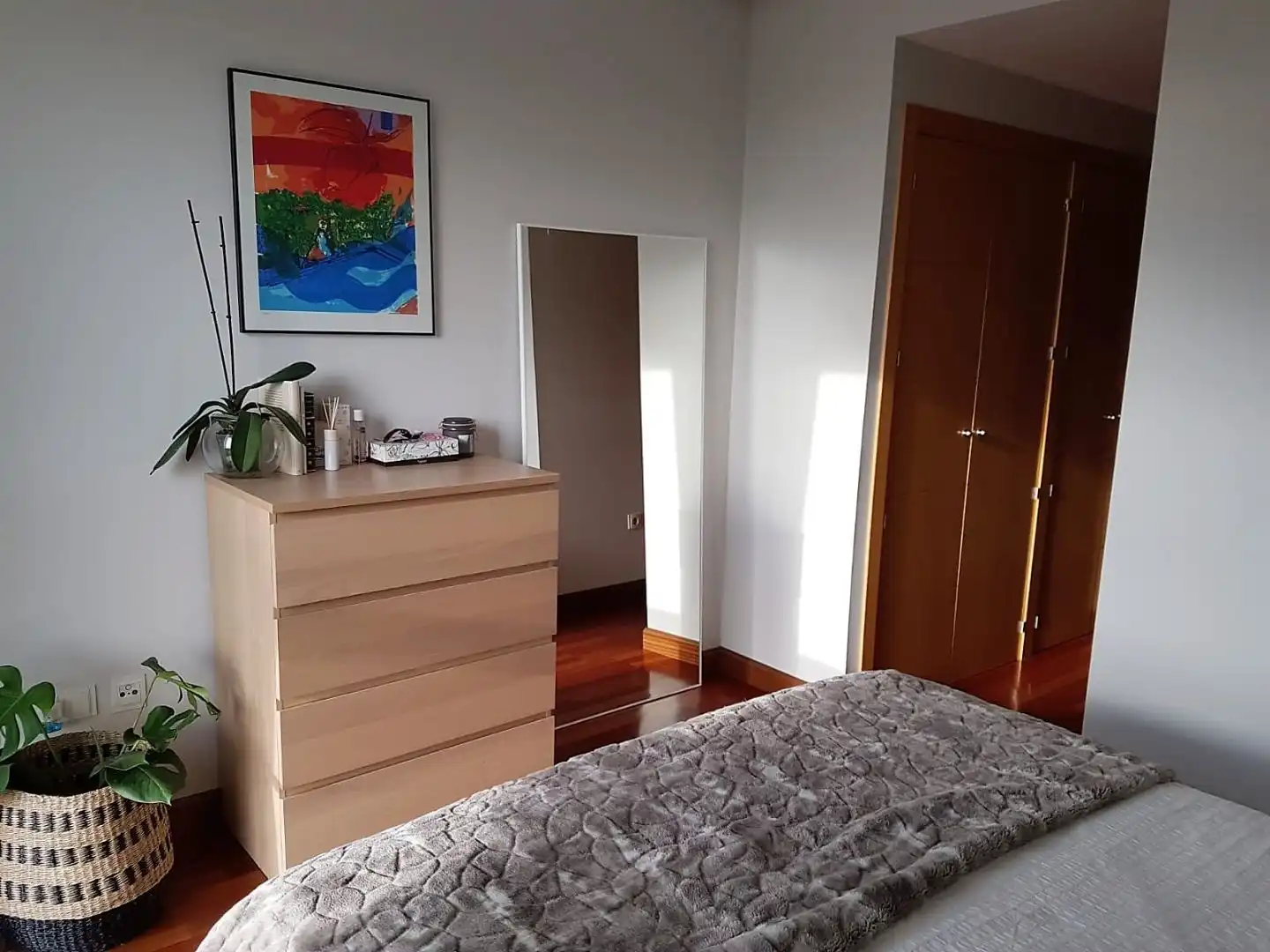 Schlafzimmer von Wohnung zur Miete in  Granada Capital mit Klimaanlage