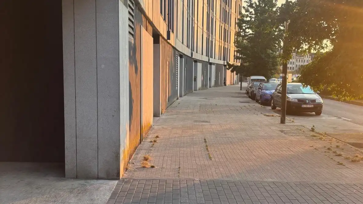 Vista exterior de Garaje en venta en La Seca - Los Salgueriños
