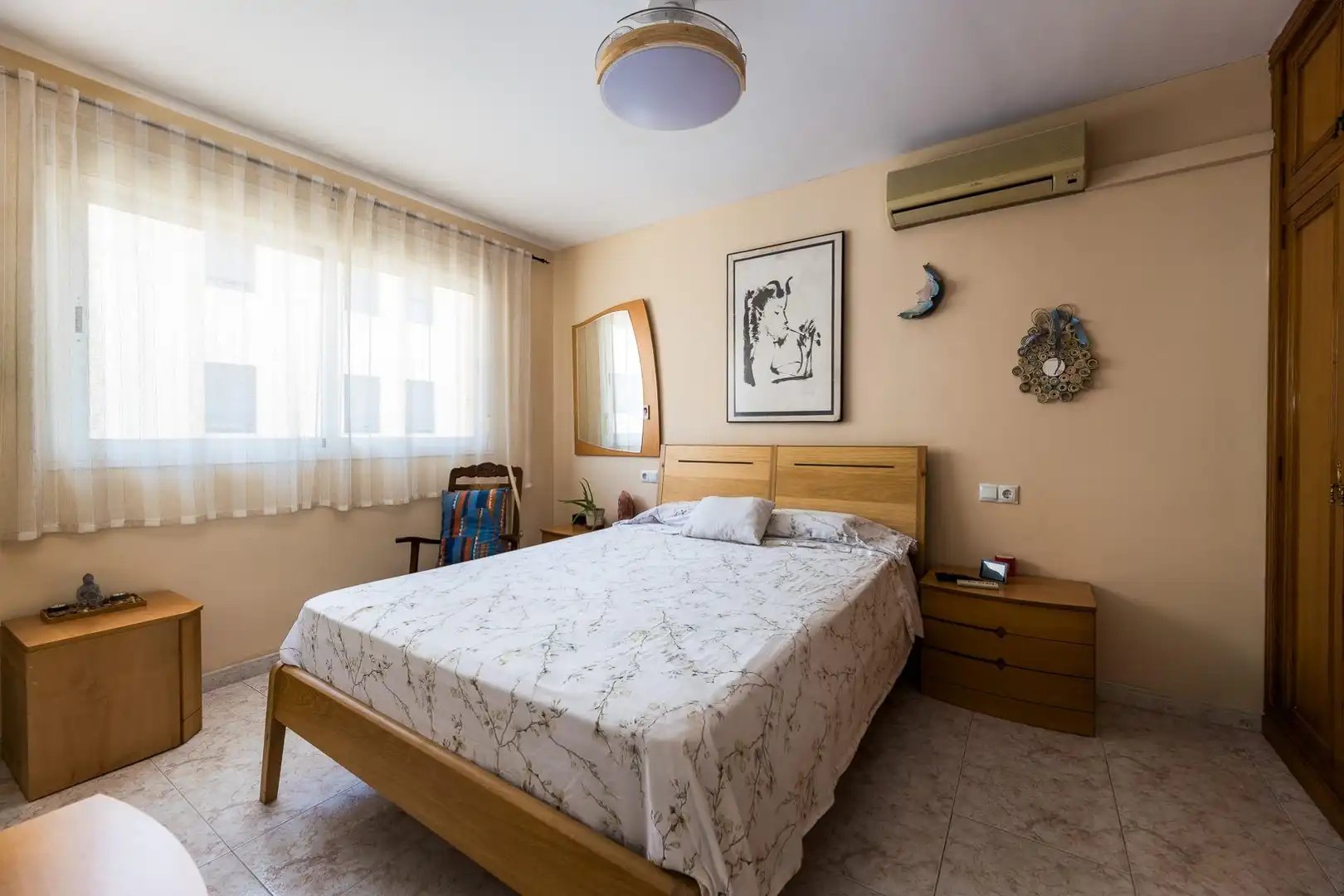 Dormitori de Casa adosada en venda en Almazora / Almassora amb Aire condicionat, Calefacció i Terrassa