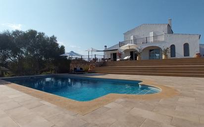 Swimming pool of Country house for sale in Ferreries  with Private garden, Terrace and Swimming Pool