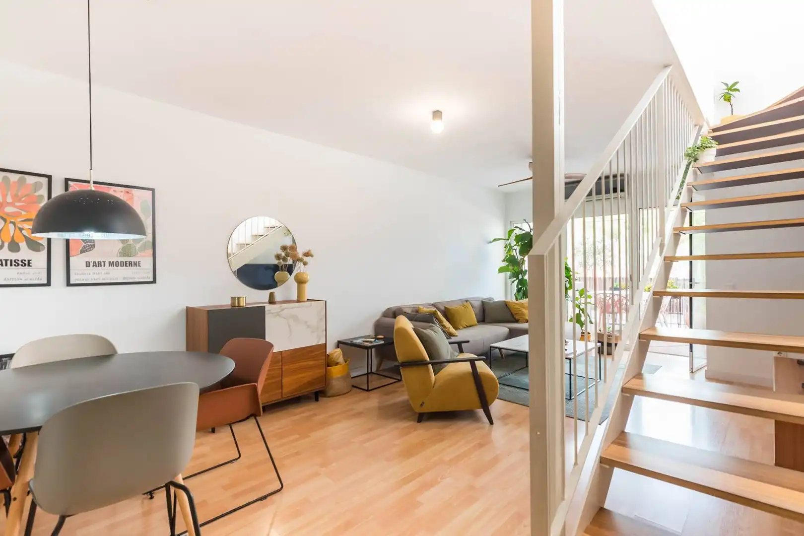 Sala d'estar de Dúplex en venda en Murcia amb Aire condicionat, Calefacció i Jardí privat