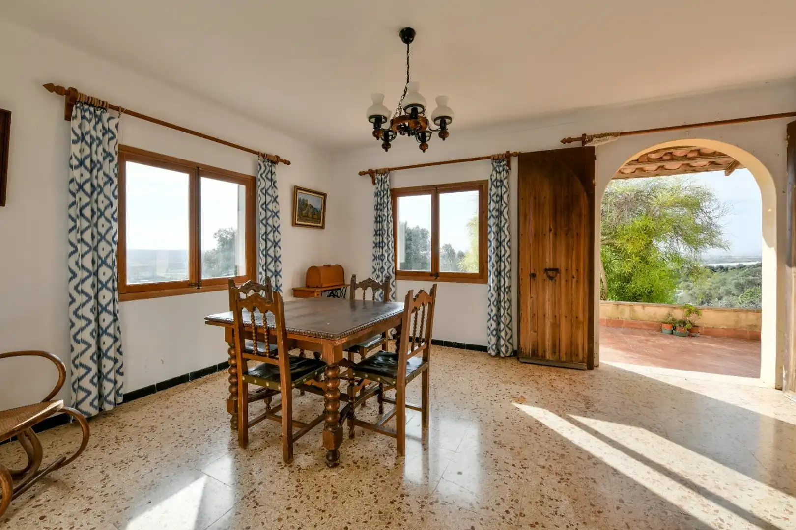 Comedor de Finca rústica en venta en Marratxí con Jardín privado y Terraza