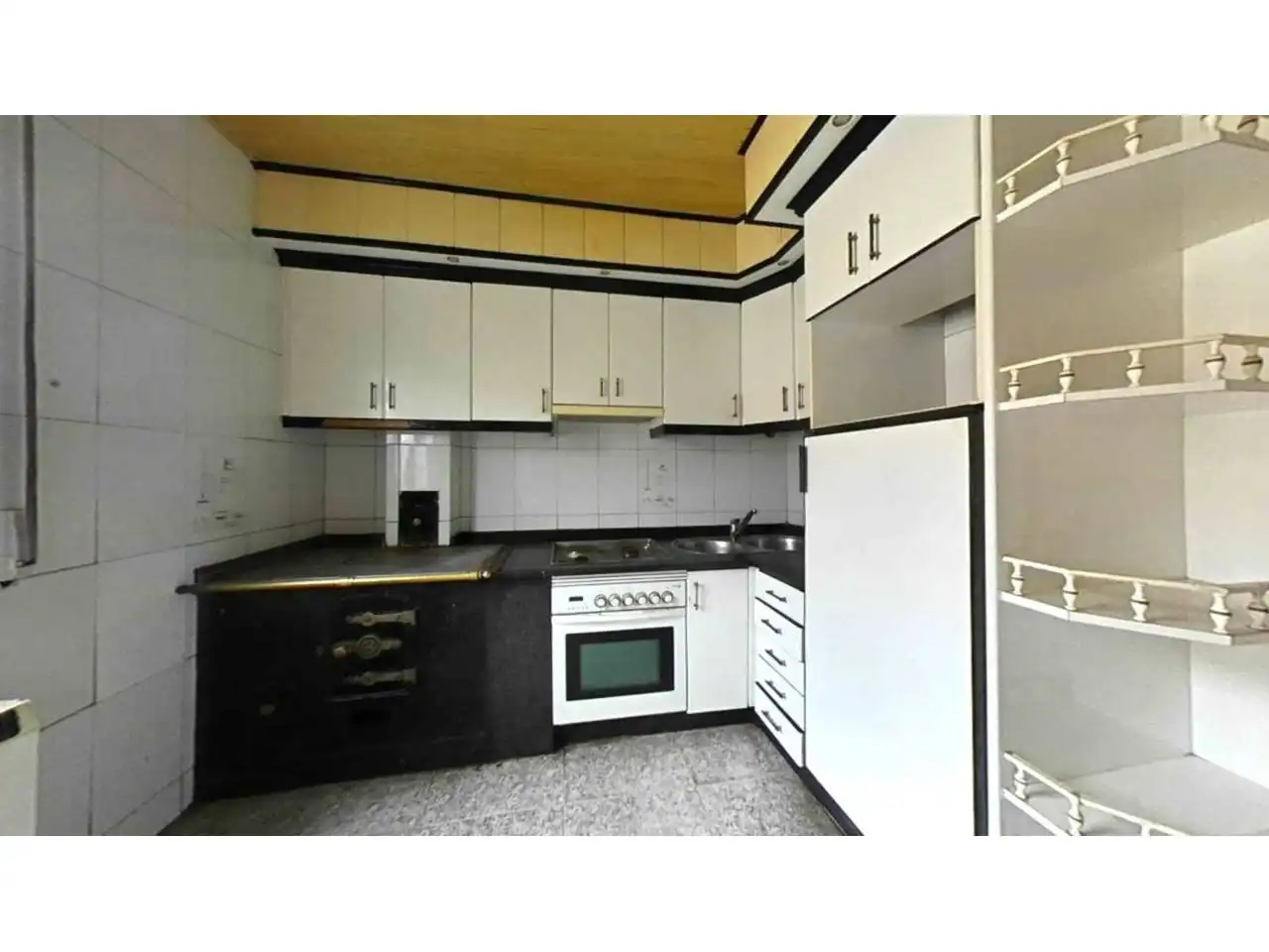 Cocina de Casa o chalet en venta en Os Blancos  con Calefacción