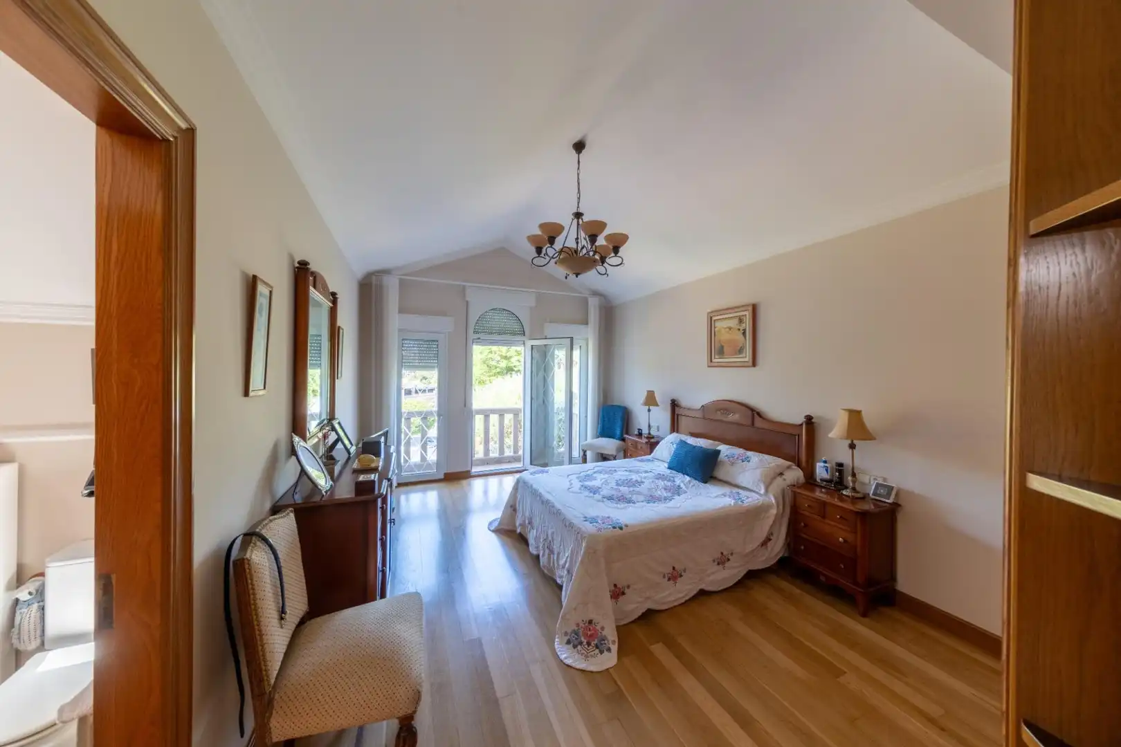 Habitación de Casa o chalet en venta en A Illa de Arousa  con Calefacción, Jardín privado y Terraza