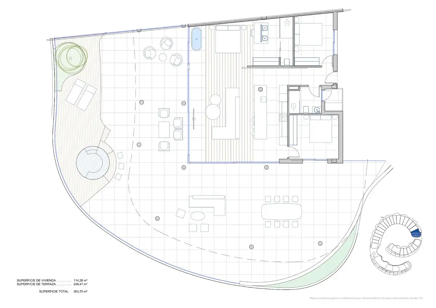 Wohnung mit Terrasse zum Verkauf in El Higuerón, imagen 27