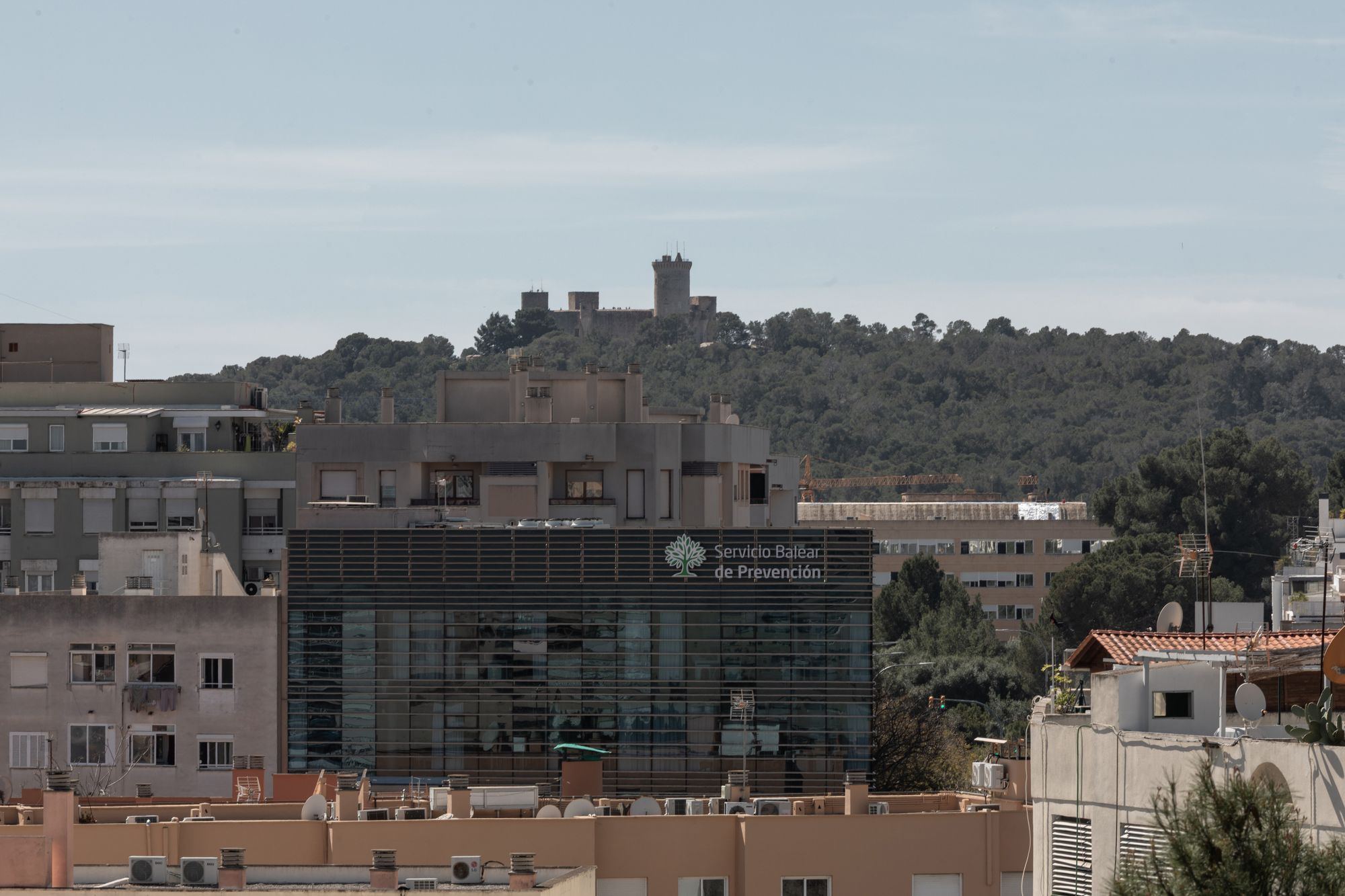 Vista exterior de Ático en venta en  Palma de Mallorca con Terraza y Balcón