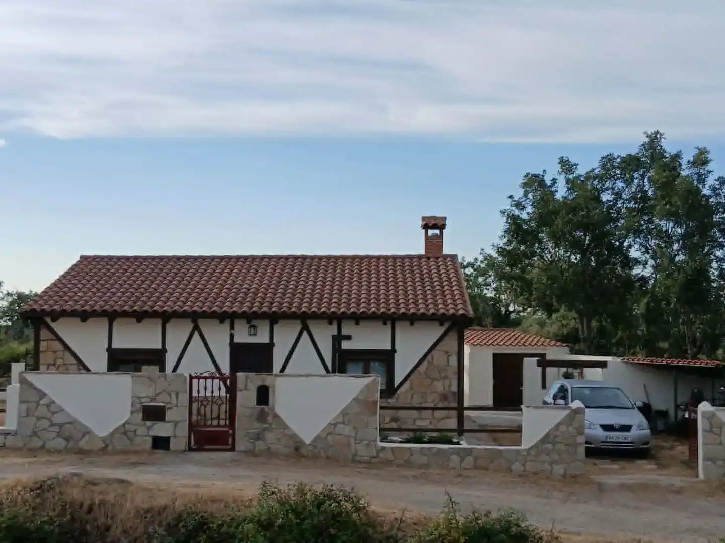 Vista exterior de Casa o chalet en venta en Almendra con Aire acondicionado, Jardín privado y Trastero