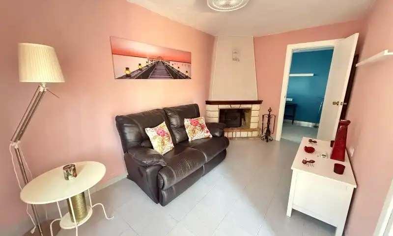 Sala d'estar de Casa o xalet en venda en Pilar de la Horadada amb Traster i Piscina