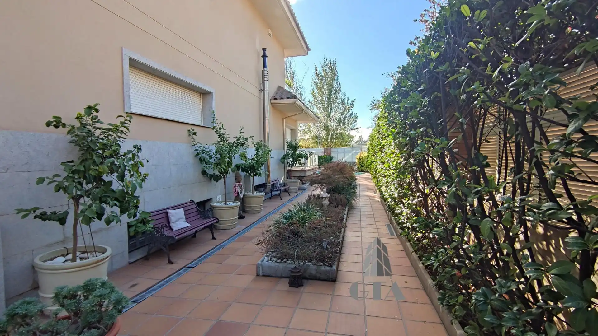 Exterior view of Houses for sale in Sant Cugat del Vallès  with Heating, Private garden and Terrace