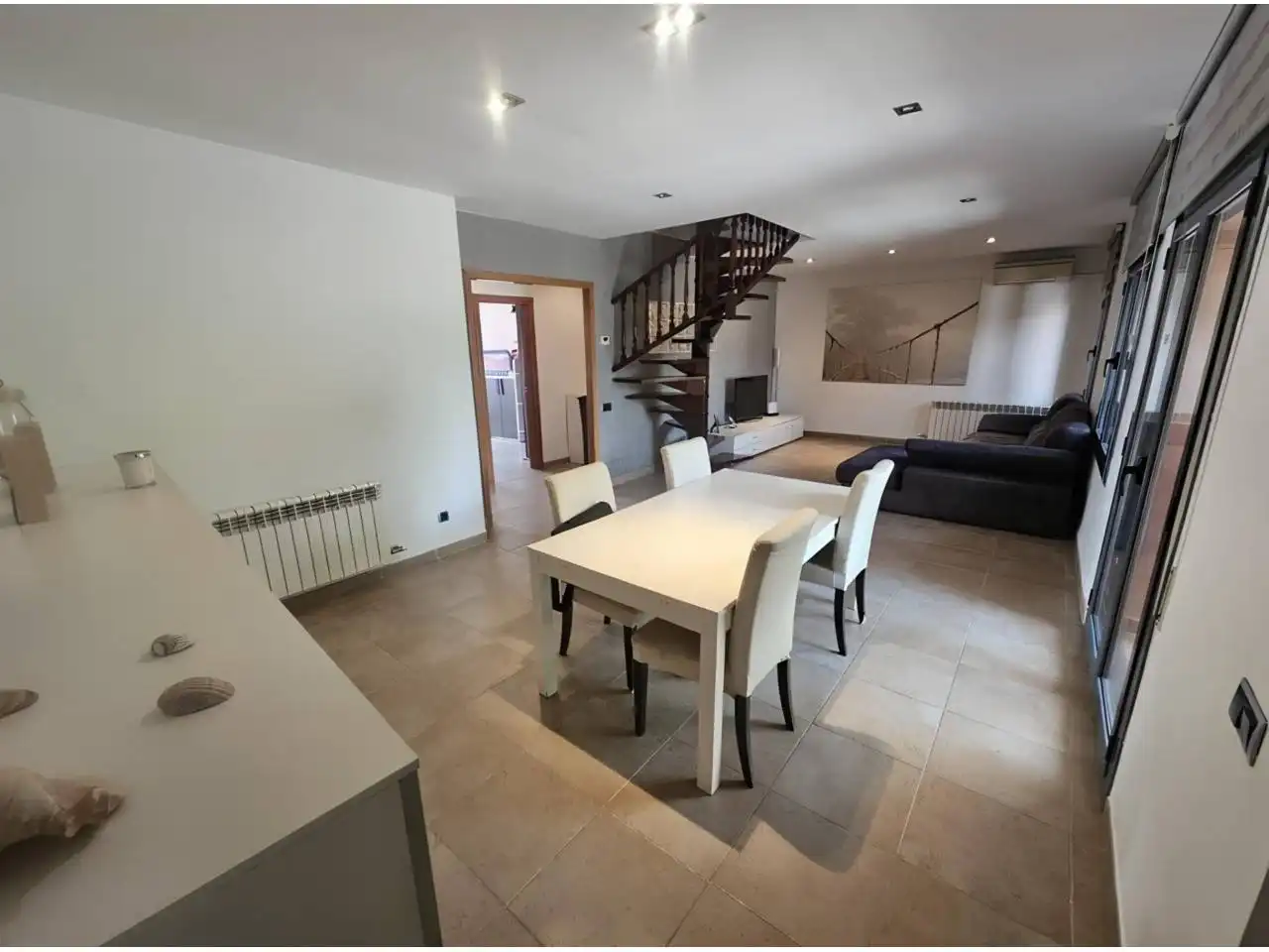 Sala de estar de Dúplex en venta en Sant Celoni con Calefacción, Terraza y Balcón