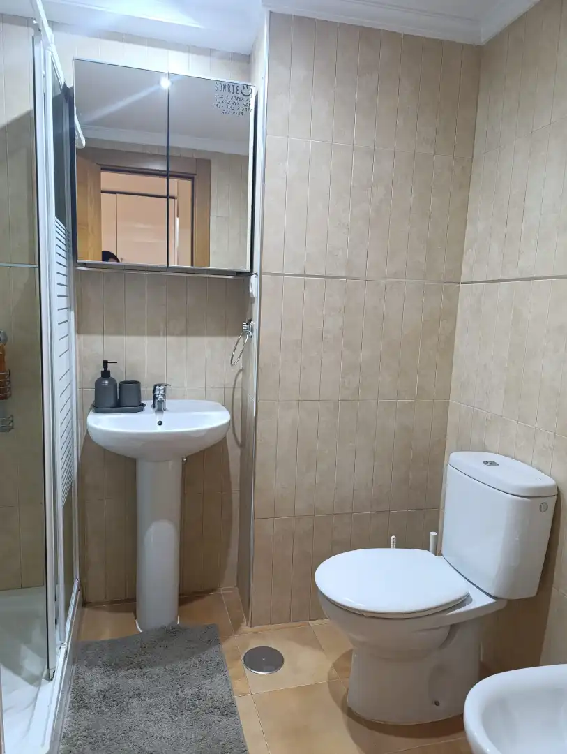 Baño de Apartamento de alquiler en Málaga con Aire acondicionado y Amueblado