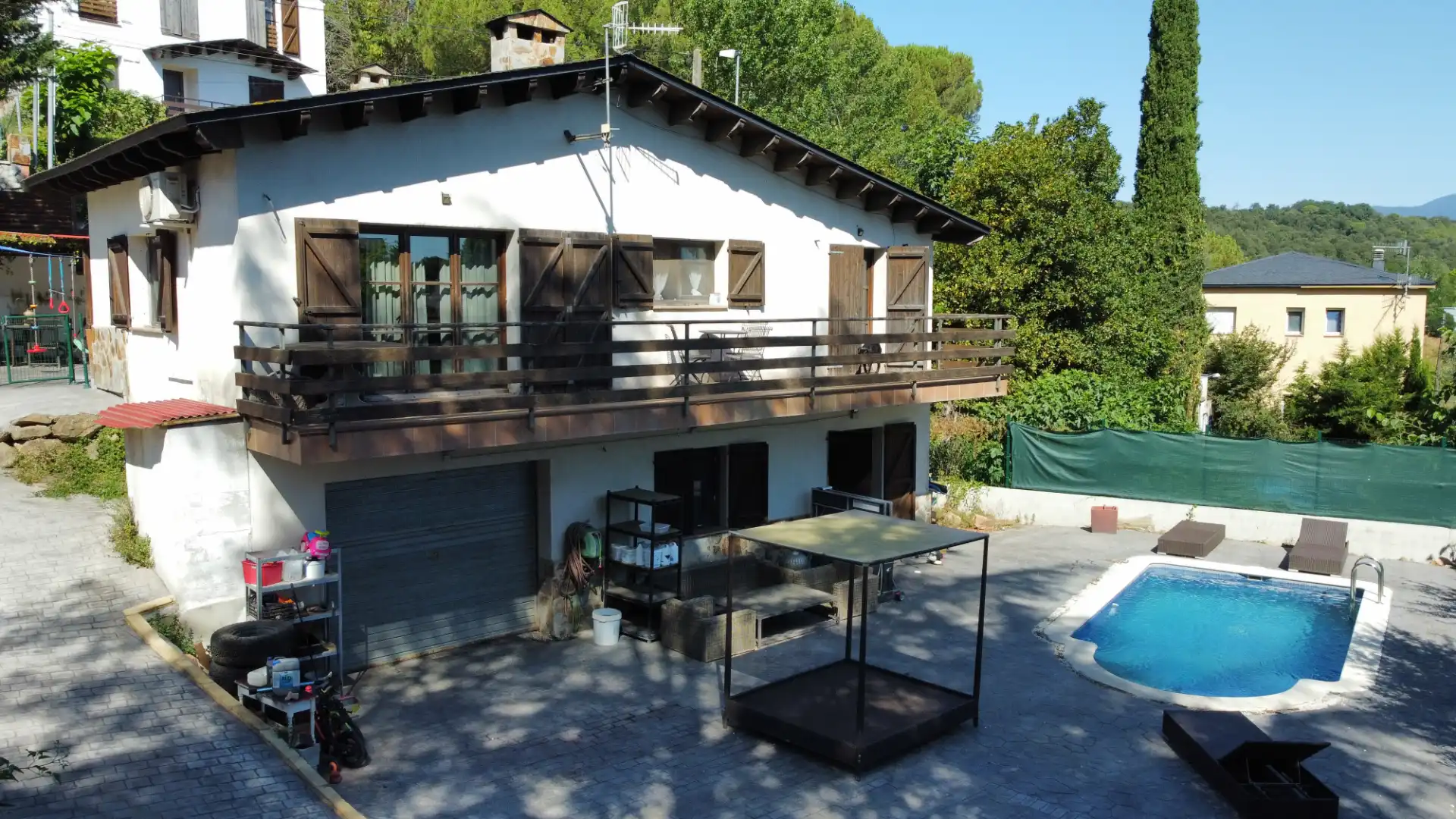 Jardín de Casa o chalet en venta en Vallgorguina con Aire acondicionado, Calefacción y Jardín privado