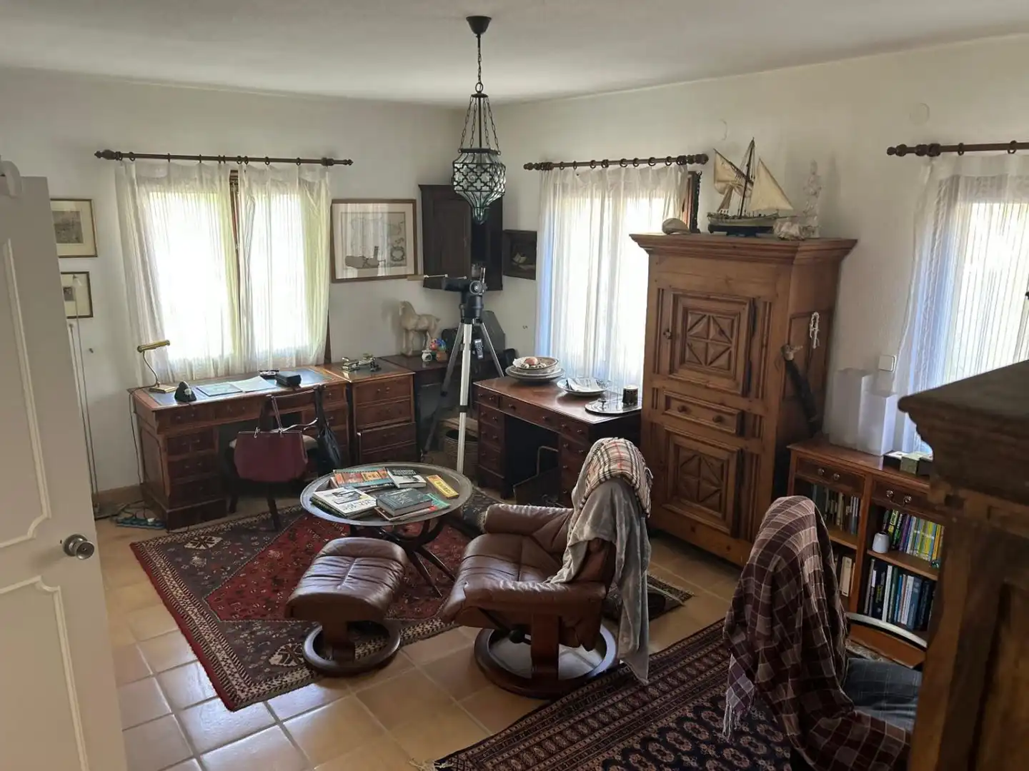 Sala de estar de Casa o chalet en venta en Altea con Aire acondicionado, Terraza y Trastero