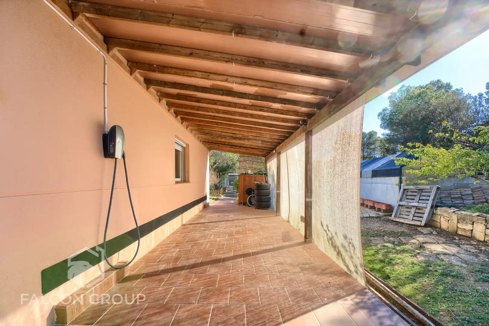Vista exterior de Casa o chalet en venta en Querol con Jardín privado, Terraza y Trastero