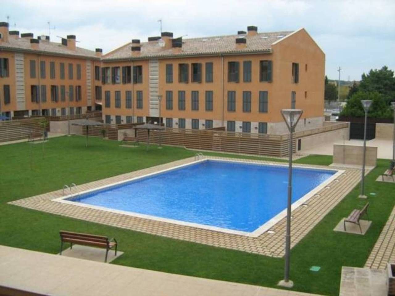 Swimming pool of Flat to rent in Fornells de la Selva  with Heating