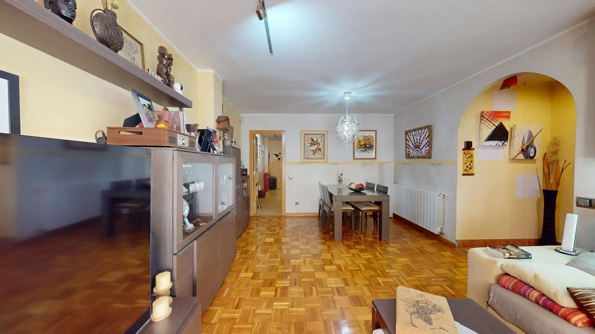 Sala d'estar de Pis en venda en Girona amb Aire condicionat, Calefacció i Terrassa