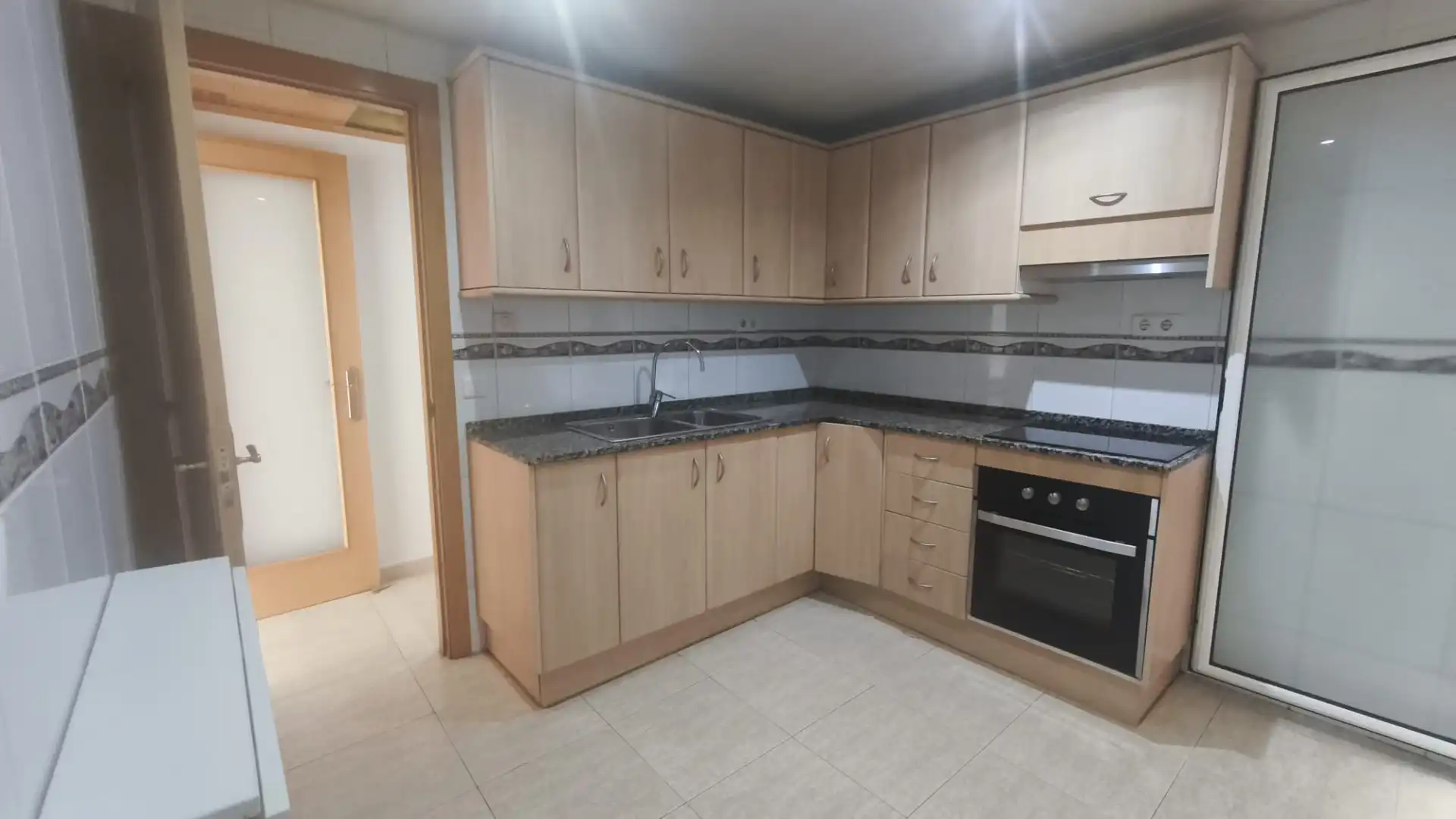 Kitchen of Flat for sale in Cervelló  with Heating, Terrace and Oven