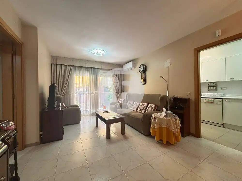 Sala de estar de Piso en venta en Granollers con Aire acondicionado, Calefacción y Balcón