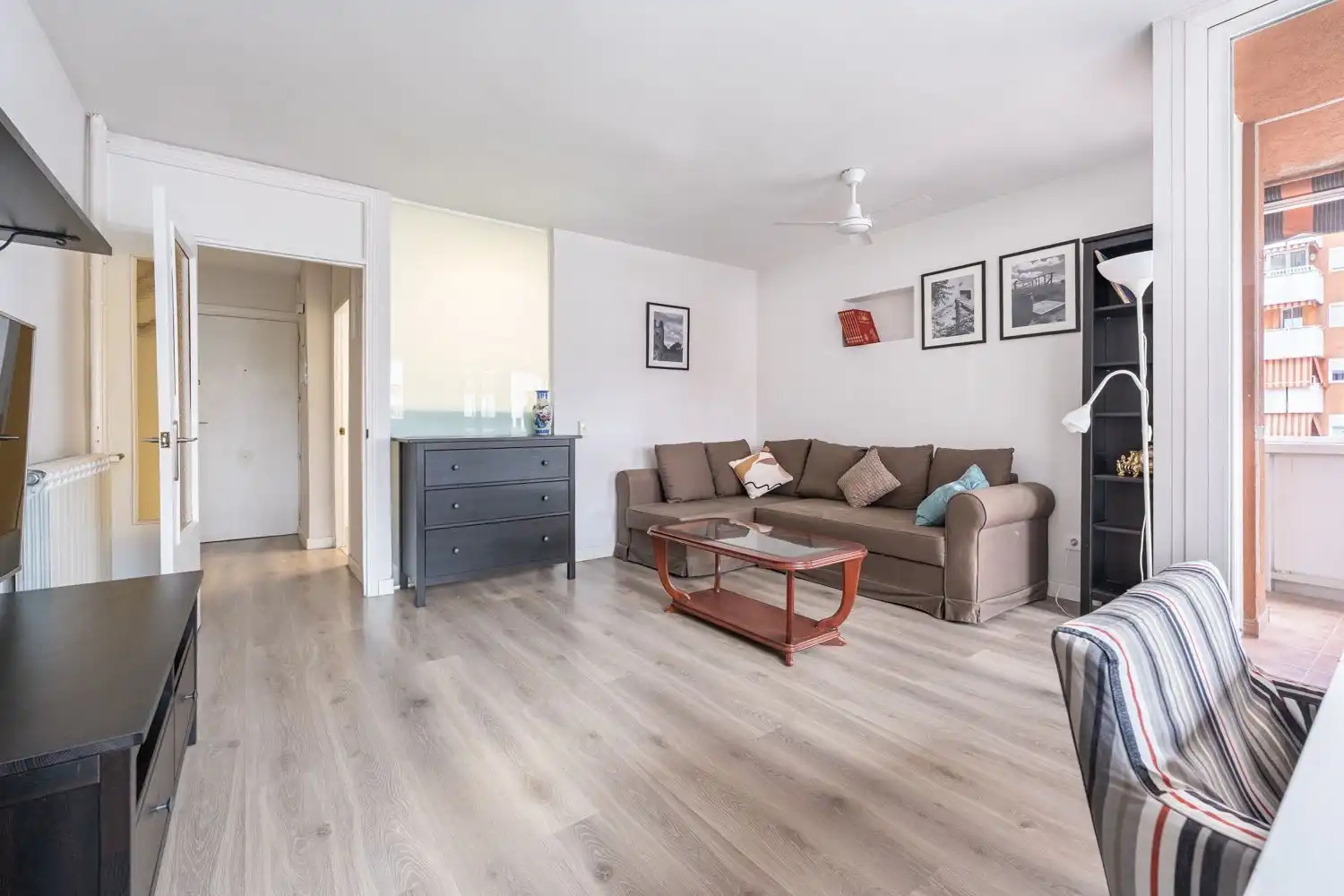 Living room of Flat for sale in Móstoles  with Heating and Terrace