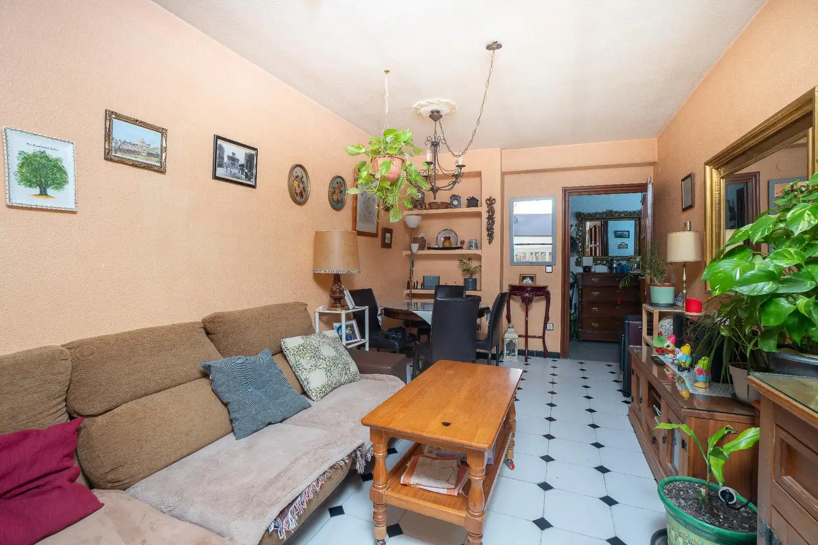 Sala de estar de Piso en venta en Biar con Aire acondicionado y Balcón