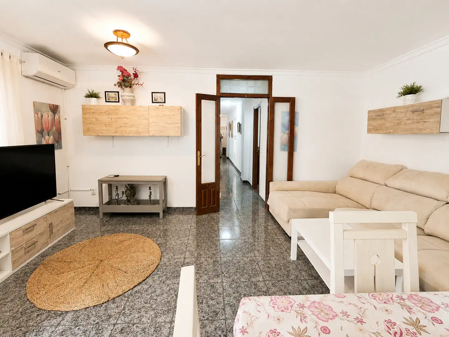 Wohnzimmer von Wohnung zum Verkauf in Vélez-Málaga mit Klimaanlage und Möbliert