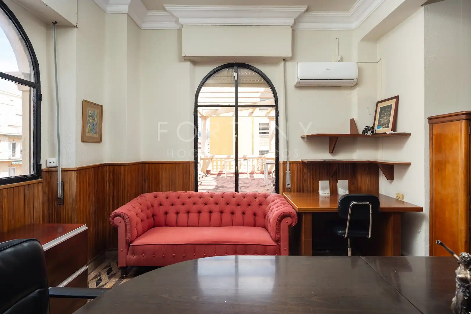 Wohnzimmer von Dachboden zum Verkauf in Málaga mit Klimaanlage, Terrasse und Abstellraum