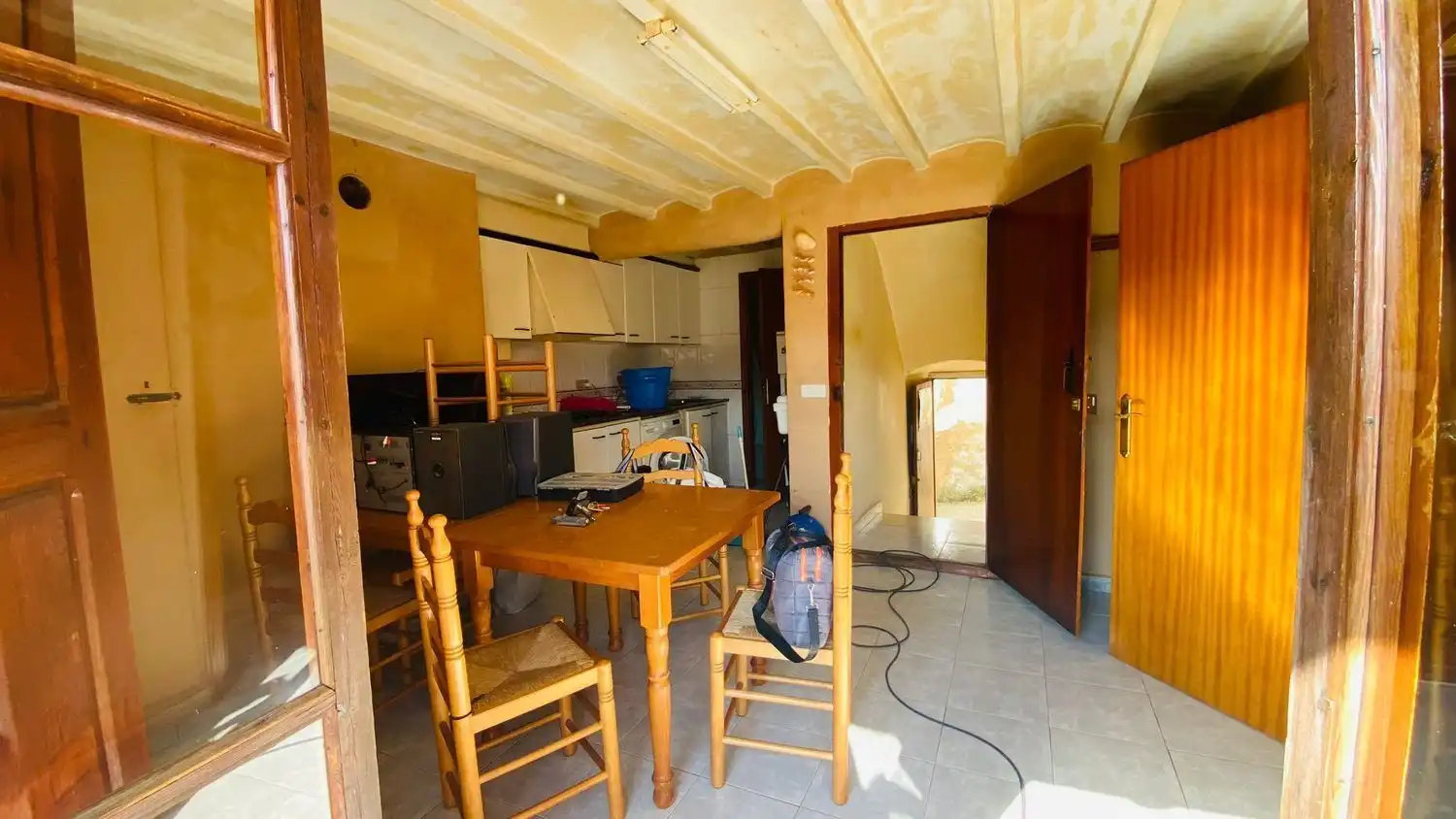 Cuina de Casa o xalet en venda en Villafranca del Cid / Vilafranca amb Jardí privat i Traster