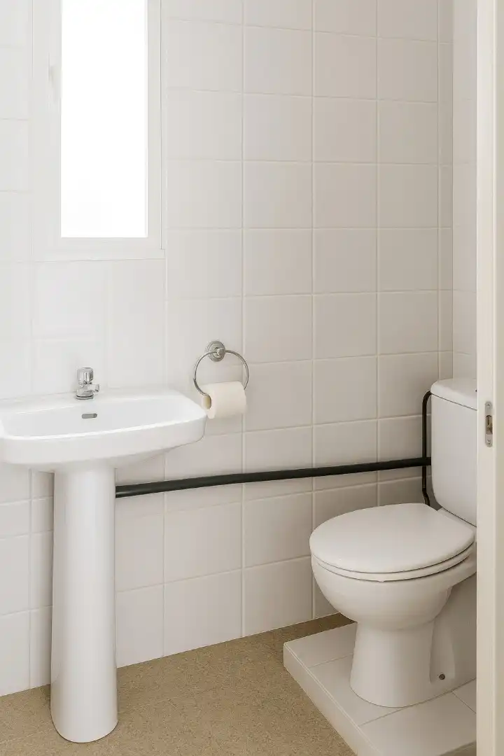 Badezimmer von Geschaftsraum zur Miete in Santander