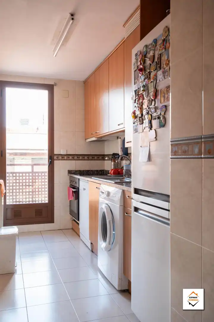 Kitchen of Flat for sale in Zaragoza  with Air Conditioner, Heating and Terrace