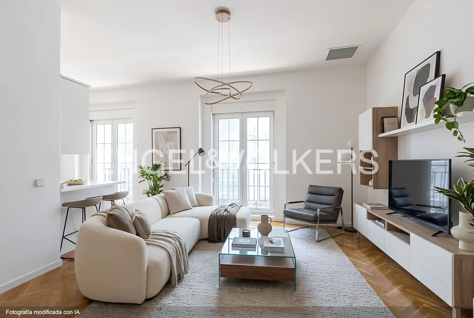 Sala de estar de Piso en venta en Madrid con Aire acondicionado, Calefacción y Parquet