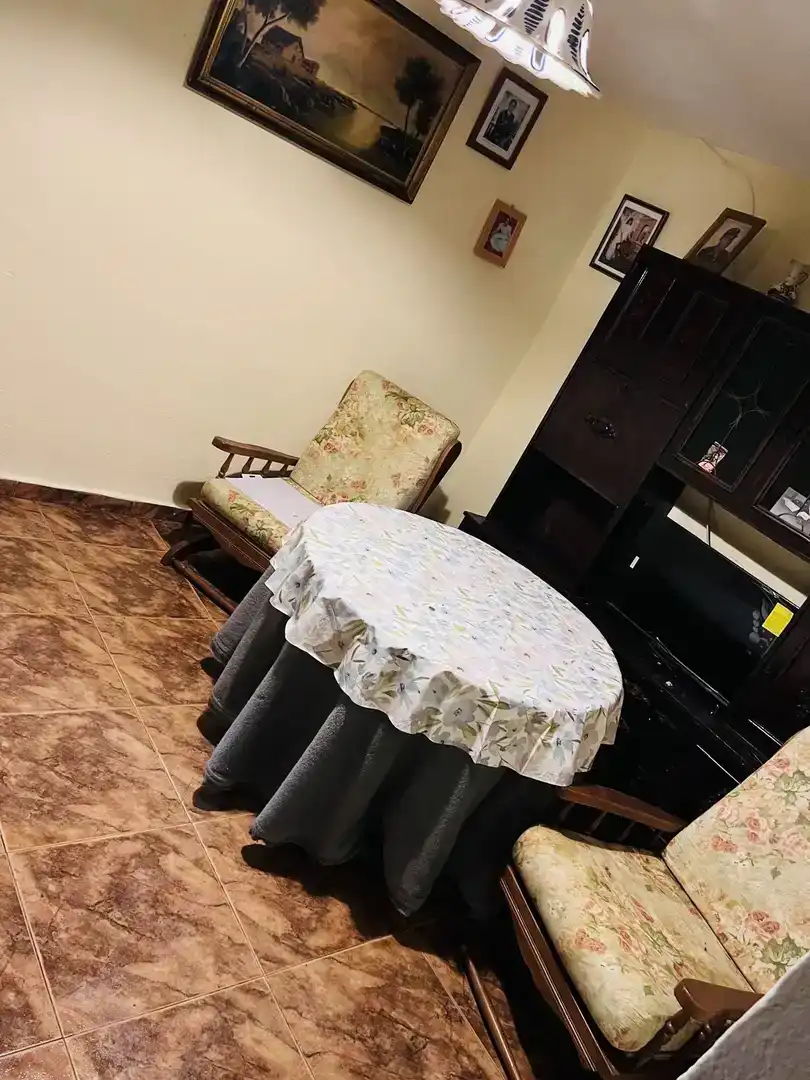 Menjador de Casa adosada en venda en Hinojales, Huelva
