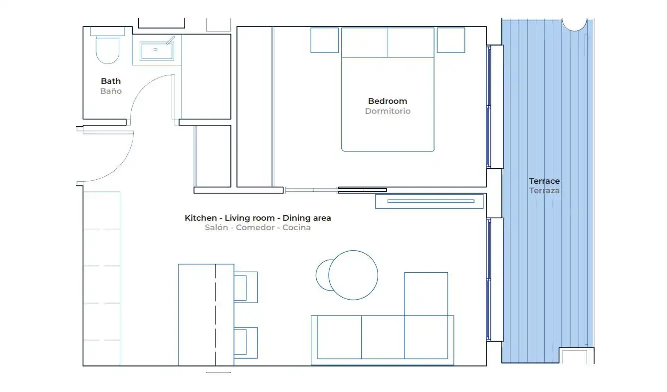 Apartamento con piscina en venta en Las Lagunas, imagen 8