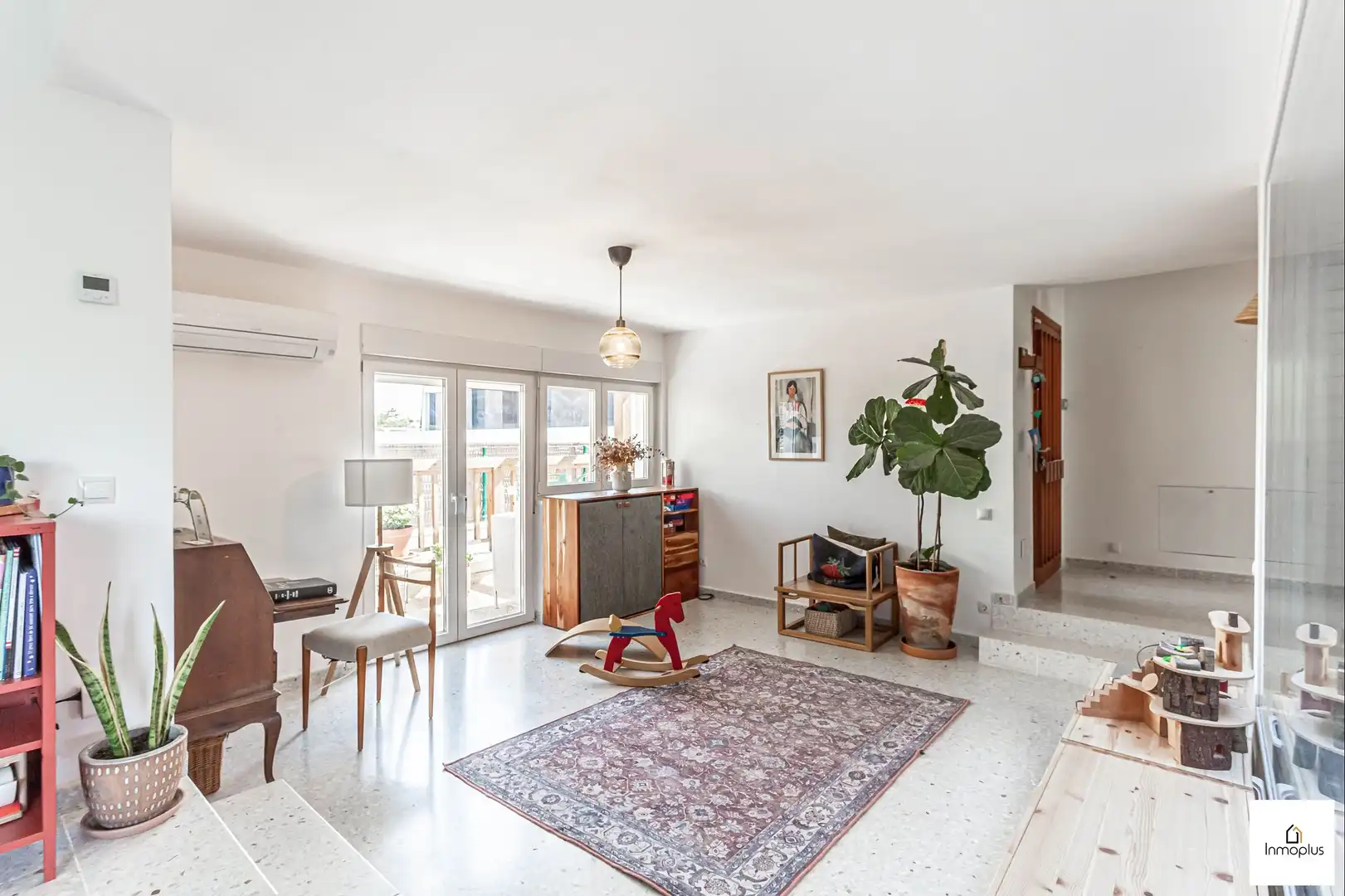 Sala d'estar de Casa o xalet en venda en Las Rozas de Madrid amb Aire condicionat, Calefacció i Terrassa
