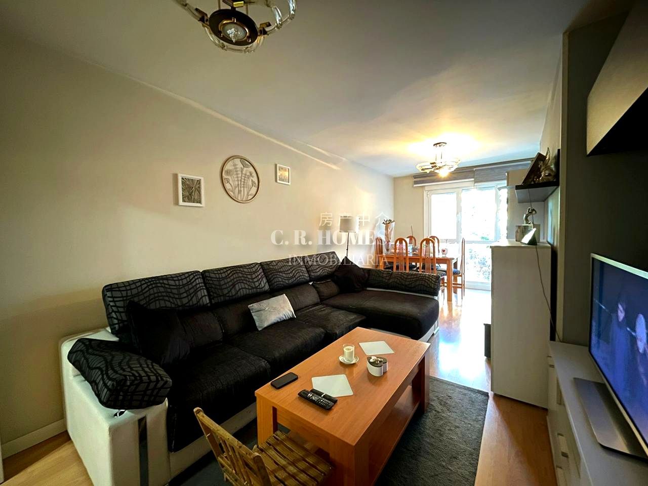Living room of Flat for sale in Getafe  with Air Conditioner, Heating and Storage room