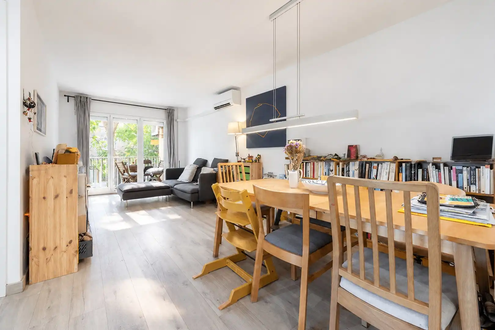 Comedor de Piso en venta en Sant Cugat del Vallès con Aire acondicionado, Calefacción y Parquet