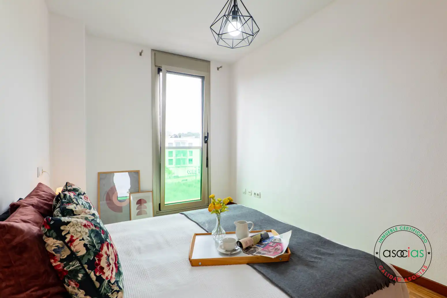 Bedroom of Flat for sale in Gijón   with Heating, Parquet flooring and Storage room