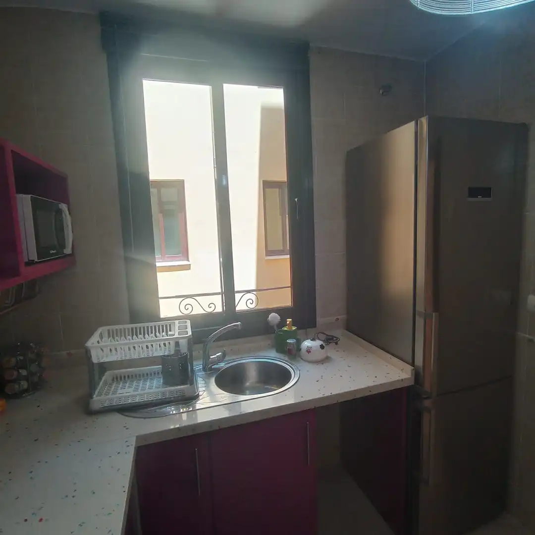 Kitchen of Flat for rent in Málaga  with Air Conditioner and Furnished