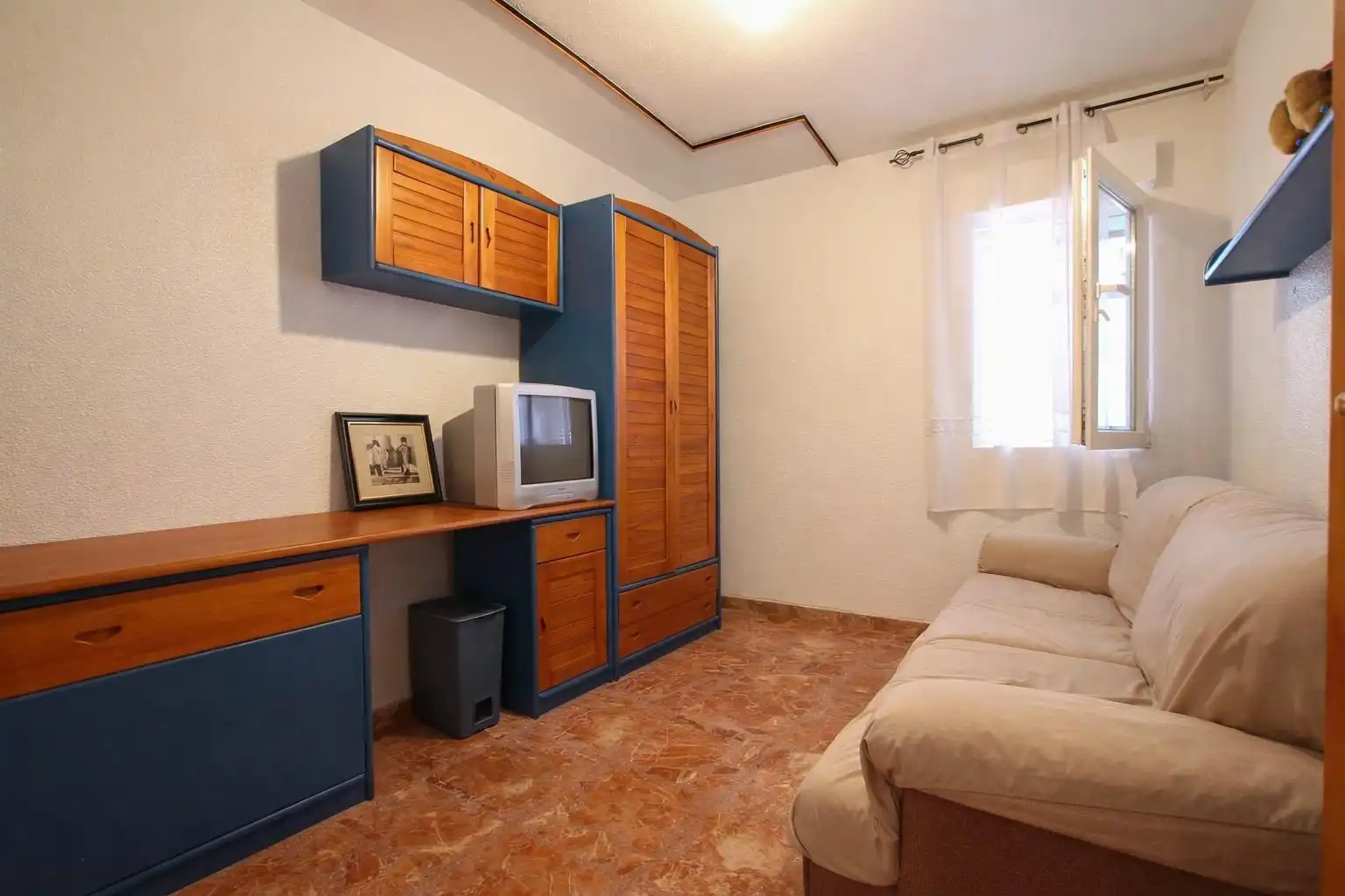 Bedroom of Flat for sale in Águilas  with Terrace, Furnished and Balcony