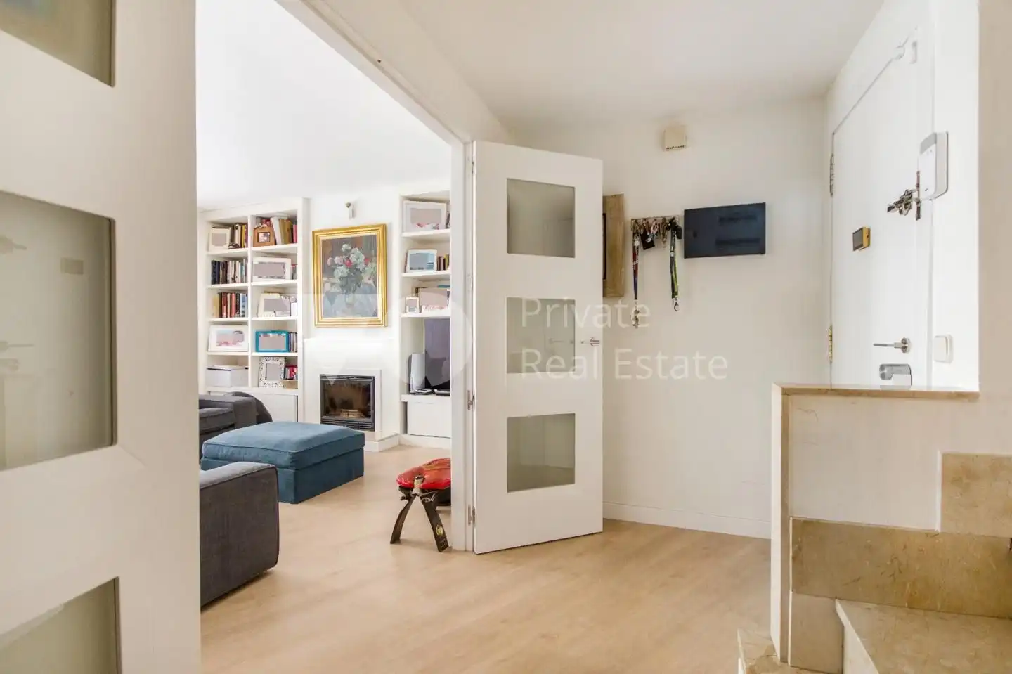 Sala de estar de Dúplex en venta en Majadahonda con Aire acondicionado, Calefacción y Terraza