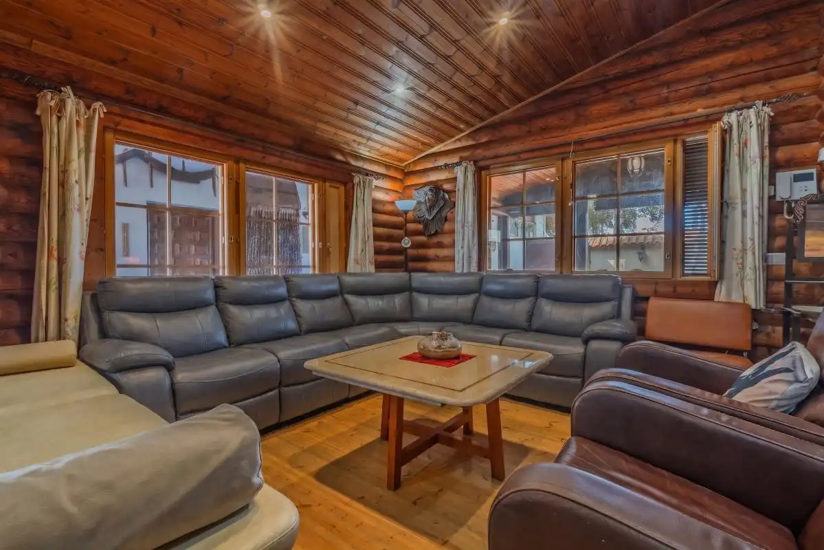 Living room of Houses for sale in Murcia  with Heating, Swimming Pool and Furnished