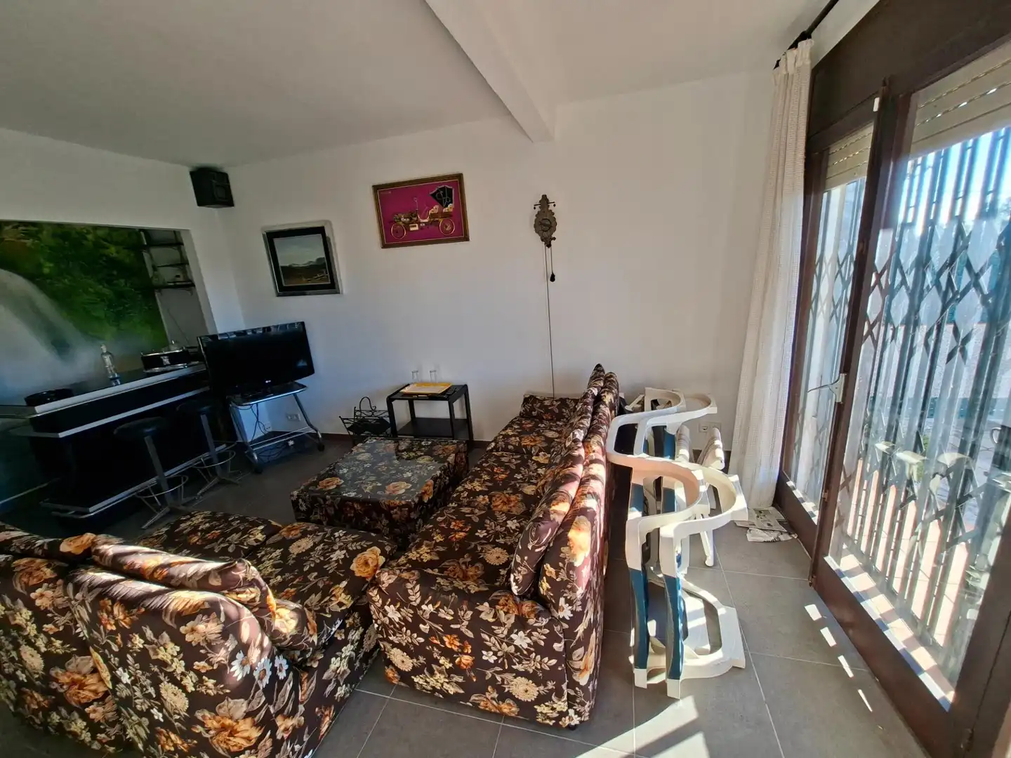 Living room of Houses for sale in Calafell  with Private garden, Terrace and Storage room