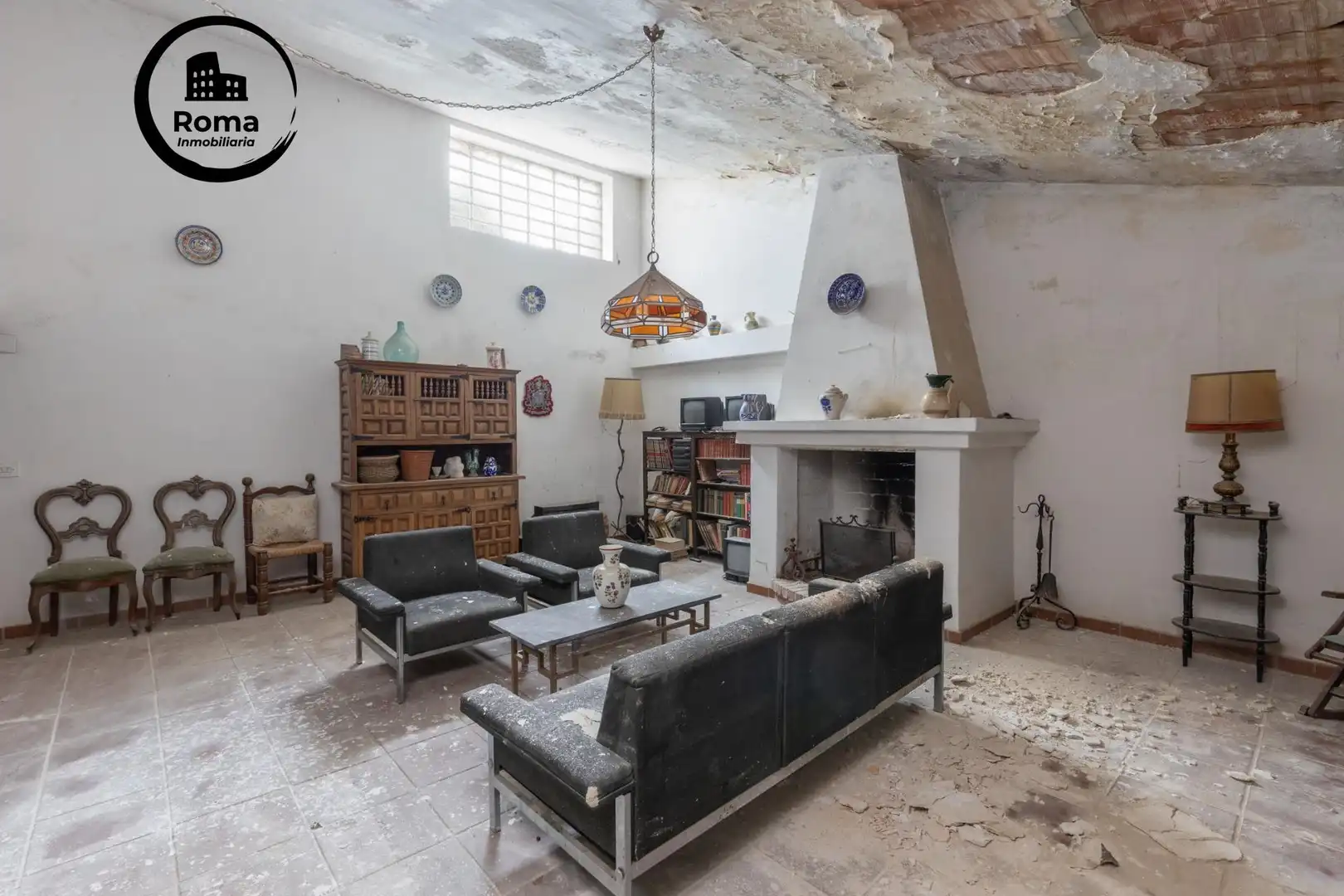 Sala de estar de Casa o chalet en venta en Cájar con Terraza, Piscina y Balcón