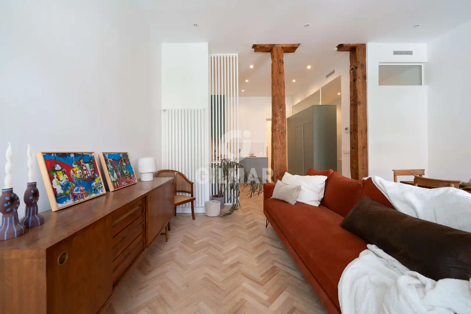 Sala de estar de Piso en venta en Madrid con Calefacción