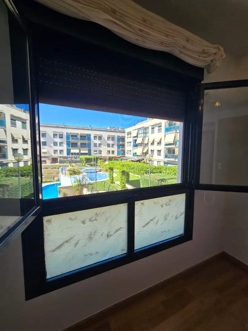 Exterior view of Flat for sale in Santa Pola  with Air Conditioner, Private garden and Terrace