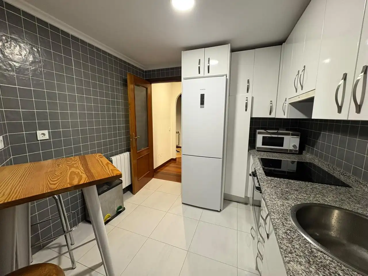 Cocina de Piso de alquiler en Santander con Amueblado