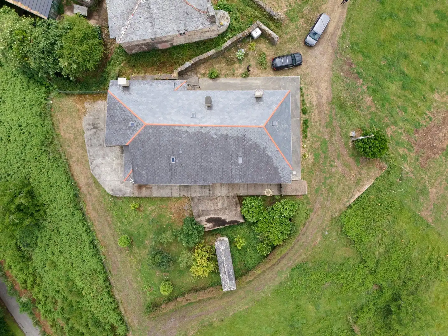 Vista exterior de Casa o chalet en venta en Ourol, Lugo