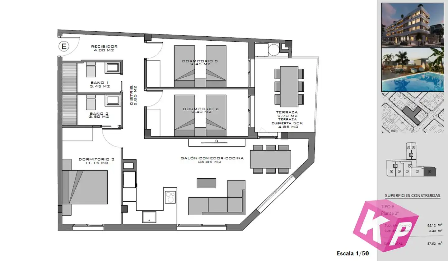 Piso con piscina en venta en Carrer Maestro Alfosea, imagen 9
