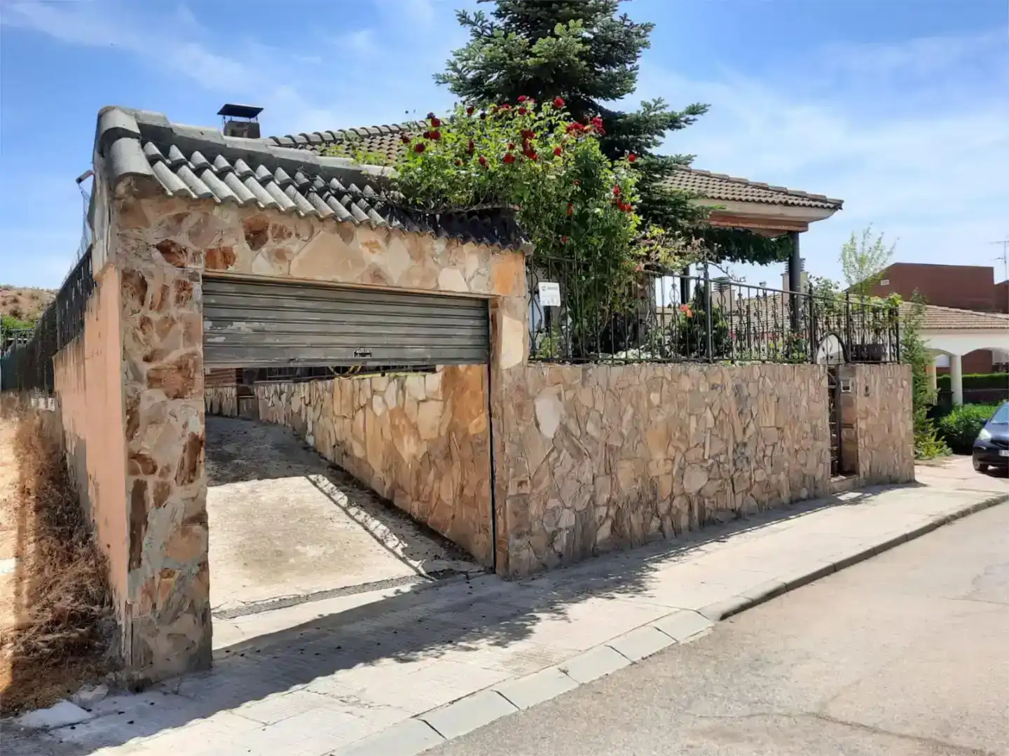 Vista exterior de Casa o xalet en venda en Altorricón amb Aire condicionat i Piscina