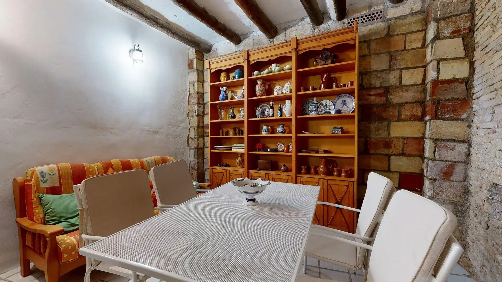 Comedor de Casa o chalet en venta en Magallón con Jardín privado, Terraza y Amueblado
