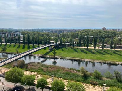 Vista exterior de Pis de lloguer en  Lleida Capital amb Aire condicionat i Moblat